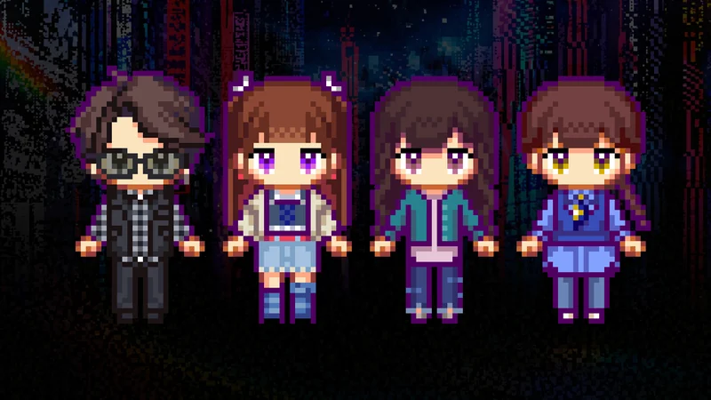 AKIBA LOSTのオリジナルサウンドトラックとドット絵キャラクター
