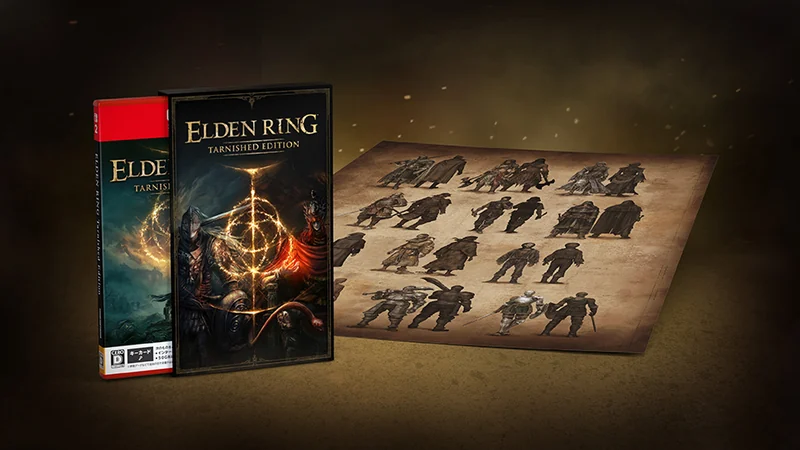 ELDEN RING Tarnished Editionの特装パッケージと素性&地図ポスター
