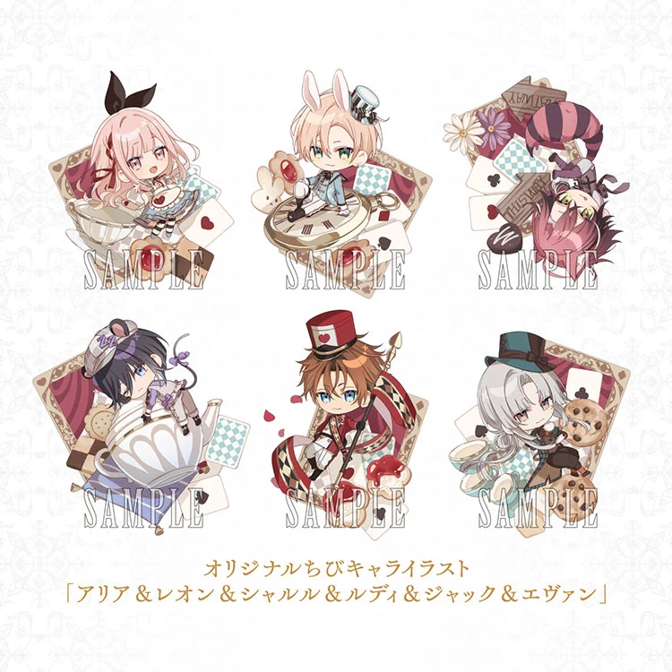 Le Mirage MystiqueアリスNET早期予約特典に使われるちびキャライラスト