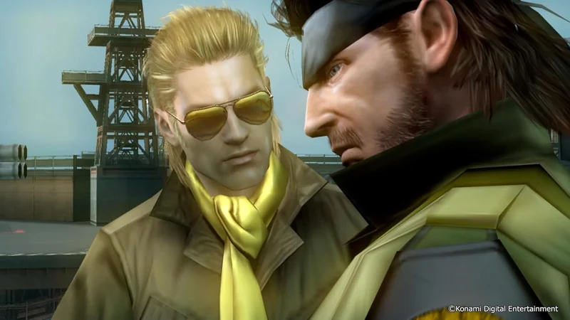 METAL GEAR SOLID PEACE WALKERのネイキッド・スネークとカズヒラ・ミラー