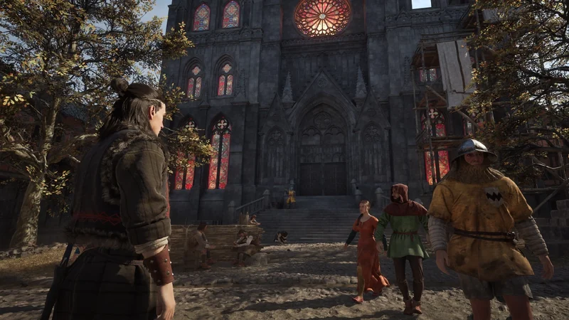 『The Blood of Dawnwalker』昼の街を探索するコーエン